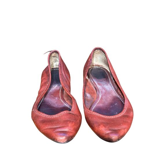 Vintage Frye leather flats size 7 - Picture 1 of 7